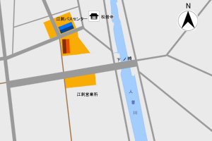 江刺バスセンター地図