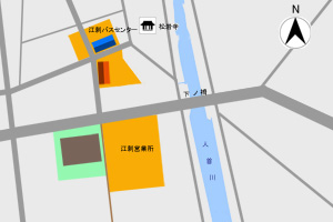 江刺バスセンター地図