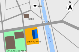 江刺バスセンター地図