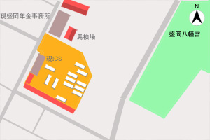 松尾町にあった営業所