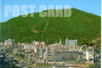 眉山と徳島市街